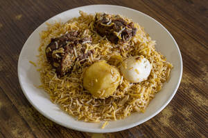 Mutton Kolkata Biriyani