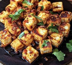 Paneer garlic