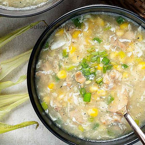 Sweet Corn Chicken Soup