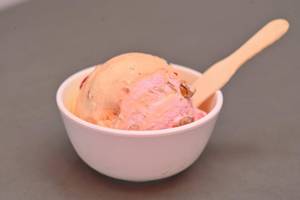 Kaju Gulkand Ice Cream