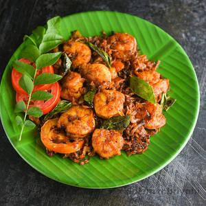 Prawn Egg Fry