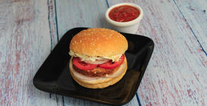 Chilli Paneer Burger