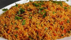 Egg Schezwan Rice