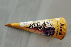 Amul Tri Cone Blackcurrant [ 120Ml ]