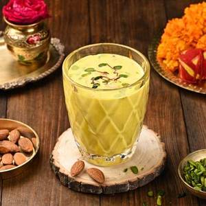 Badam milk shake