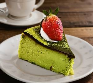 Matcha Basque Cheese Cake