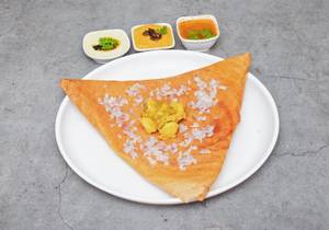 Onion masala dosa