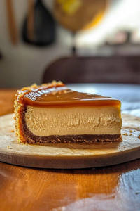 Salted Caramel Cheesecake Slices