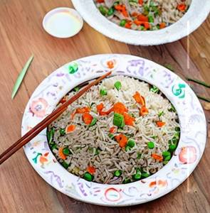 Mushroom fried rice