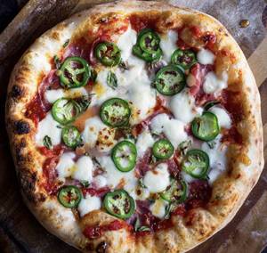Pepper And Jalapeno Pizza