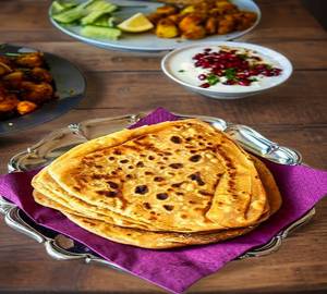Homemade Plain Paratha