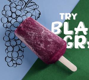 Black grapes candy