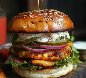 Paneer burger