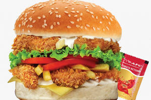 Crispy Double Burger
