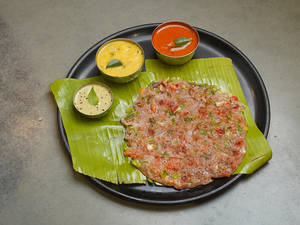 Finger Or Ragi Millet Uttapam