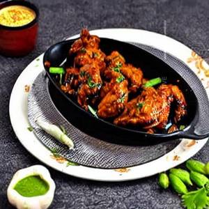 Chicken Garlic Tawa