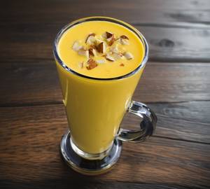 Kaju Badam Mango Milkshake
