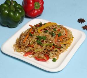 Veg hakka noodles