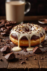 White Chocolate Donut