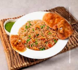 Chicken Manchurian Fried Rice