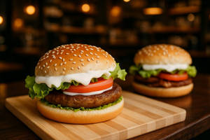 Classic Grilled Chicken Burger