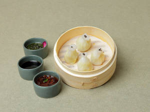 Truffle Edamame Dumplings