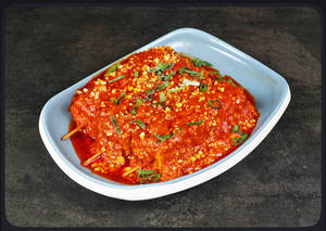 Paneer Satay In Peanut Sauce