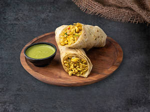Egg Bhurji Rumali Roll
