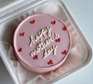 Happy Mother's Day Red Velvet Bento Cake