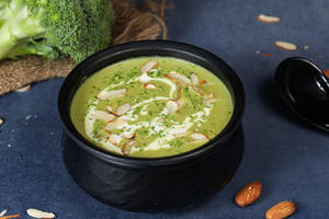 Cream Of Broccoli & Almond Soup
