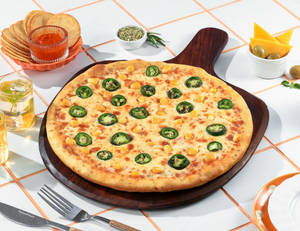 Corn Cheese & Jalapenos [BIG 10"]