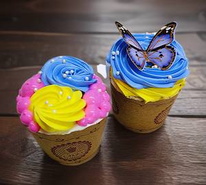 Cute Mother's Day Cup Cake [2 Pcs]