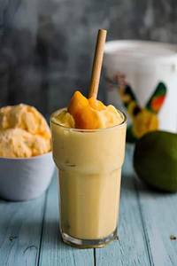Mango Ice Crean Shake