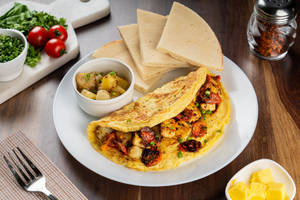 Spanish Paneer Omelette