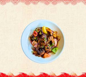 Stir Fried Fish In Chilli Basil Sauce