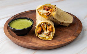 Mushroom & Cheese Rumali Roll