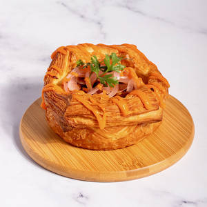Chickpea Cauliflower Danish With Mango Sriracha