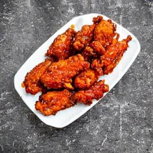 Fried Chicken Wings Fish Hot Sauce