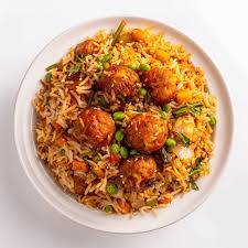 Veg manchurain fried rice