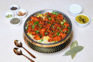 Zafrani Chicken-65 Biryani [Serves1]