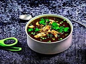 Chicken coriender soup