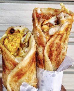 Paneer, Corn & Cheese Roll