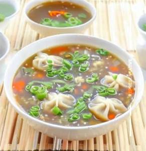 Veg Wanton Soup