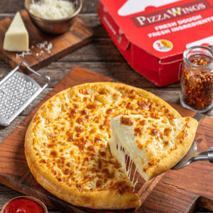 Double Cheese Margherita Pizza