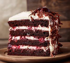 Black forest pastry Slice