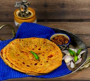 Sattu paratha with chutney (1 pieces)