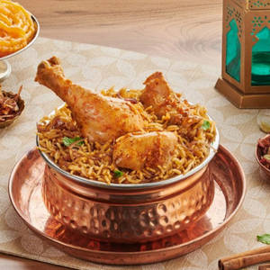 Chicken Dum Biryani Full