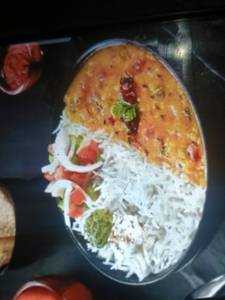 Dal Fry Rice Plate 120