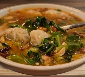 Soupy Momo Bowl Vegetarian
