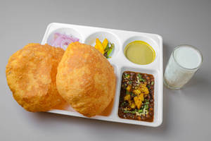 Spl. Chole Bhature Paneer Wale + Lassi (sweet Or Salted)